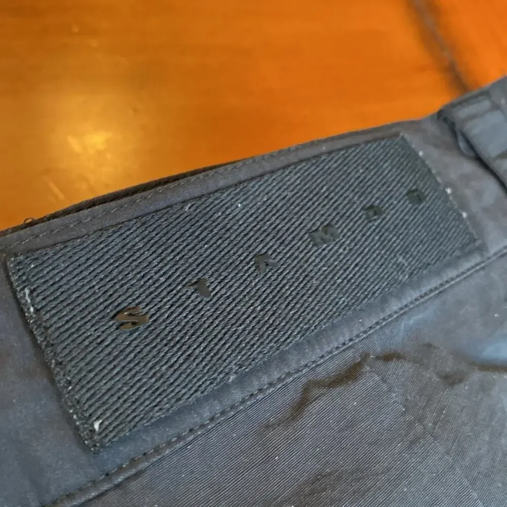 Stampd $286 Black Cotton / Nylon Cargo Pant Mens sz 34 EUC